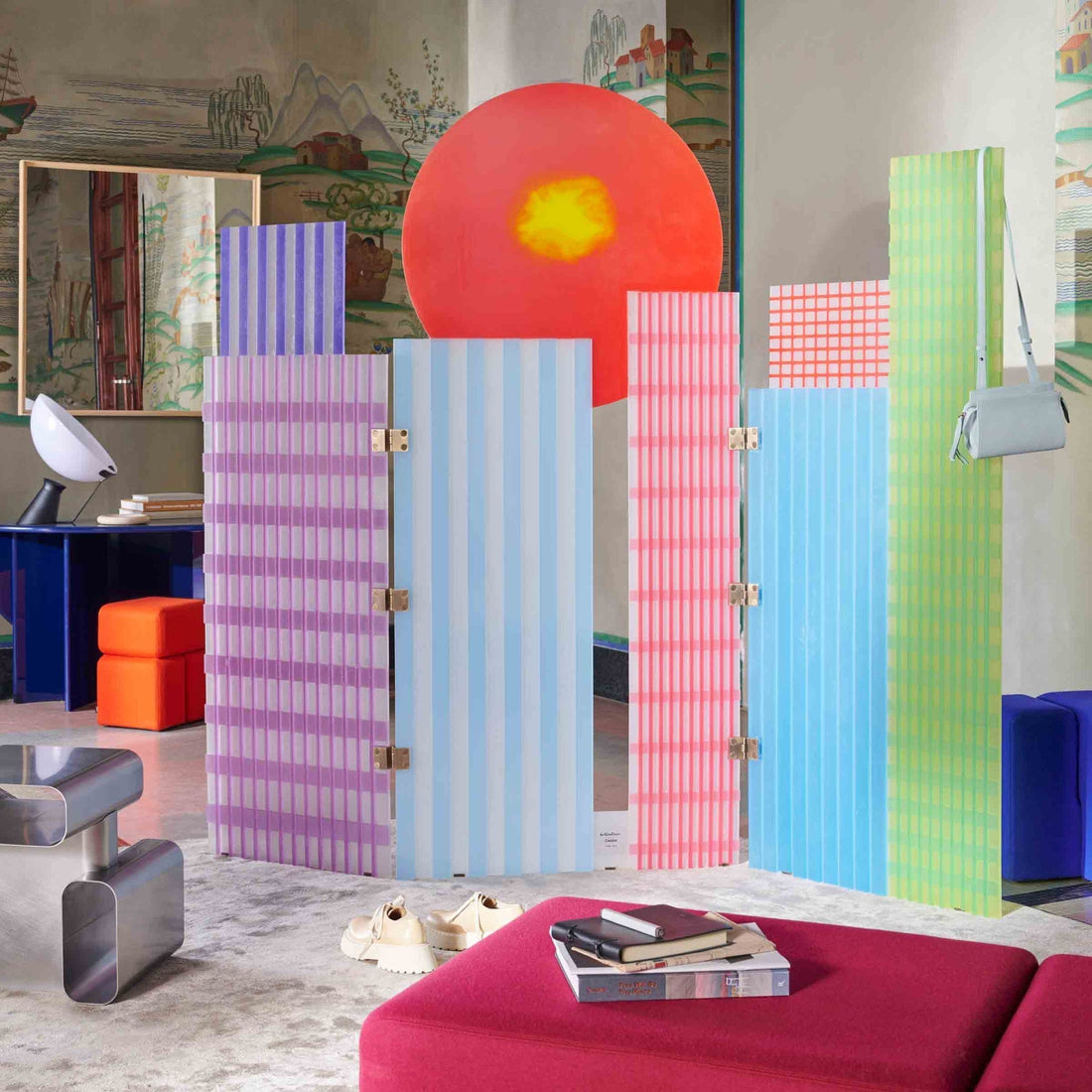 Paravent en résine TRAMONTO A NEW YORK par Gaetano Pesce - Cassina-The Woods Gallery