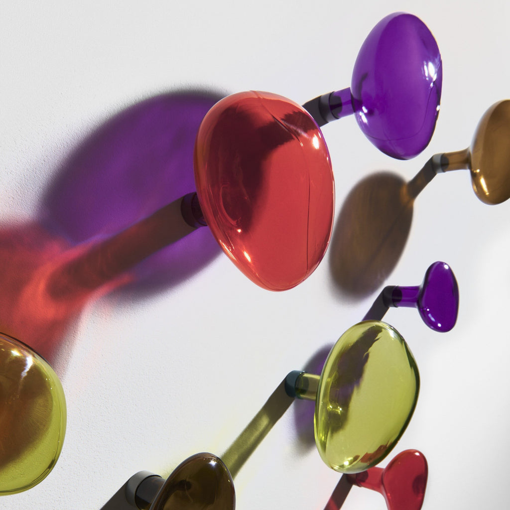 Patère Bubble S - Petite Friture-Vermillon-The Woods Gallery