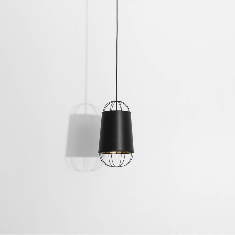 Petite Suspension Lanterna de Sam Baron - Petite Friture-Noir-The Woods Gallery