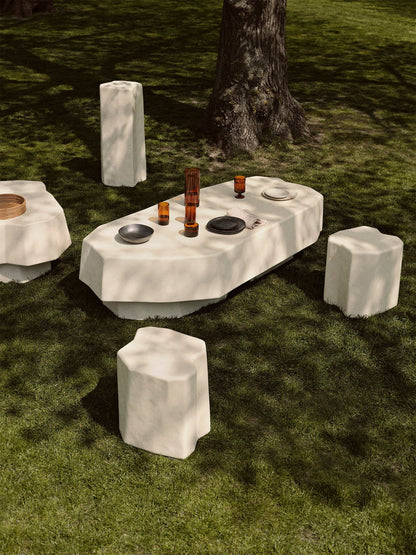 Piédestal ivoire Staffa - Ferm Living-The Woods Gallery