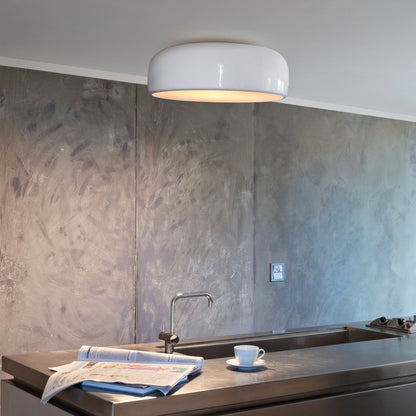 Plafonnier Smithfield Pro de Jasper Morrison - Flos-Blanc-The Woods Gallery