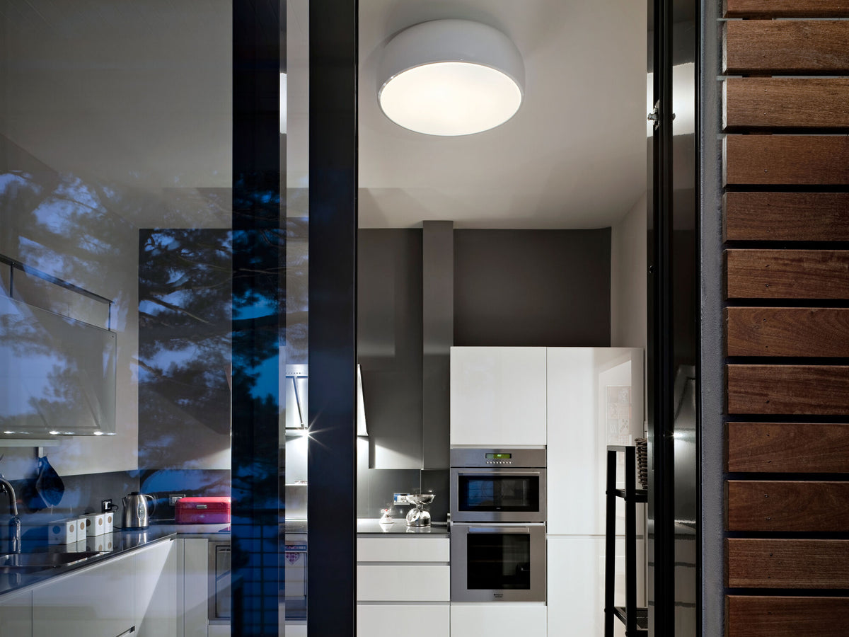 Plafonnier Smithfield Pro de Jasper Morrison - Flos-Blanc-The Woods Gallery