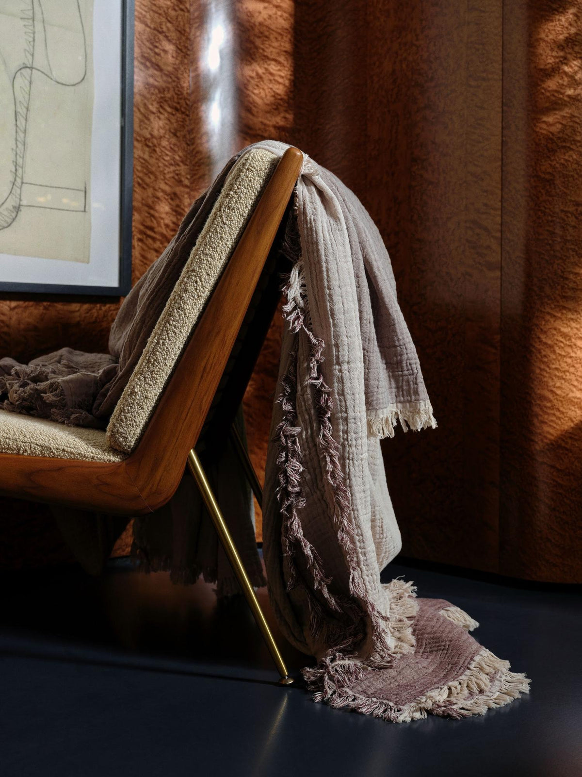 Plaid Collect SC32 Coton bio - &amp;Tradition-Nuage &amp; sauge-The Woods Gallery