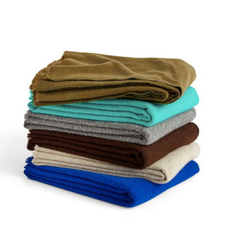 Plaid Mono Blanket - Hay-The Woods Gallery