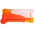 Plateau Rectangulaire Try Tray - Orange Mat, Orange Clair Et Rose Pastel Mat de Gaetano Pesce - Fish Design-S-The Woods Gallery