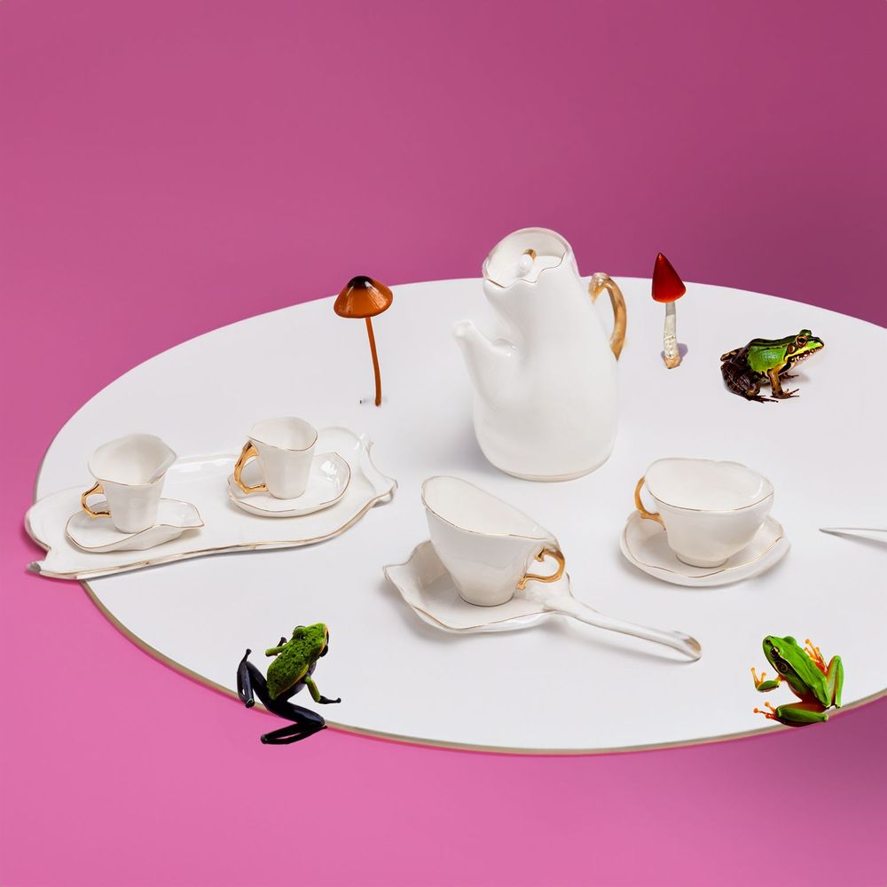 Plateau en porcelaine &