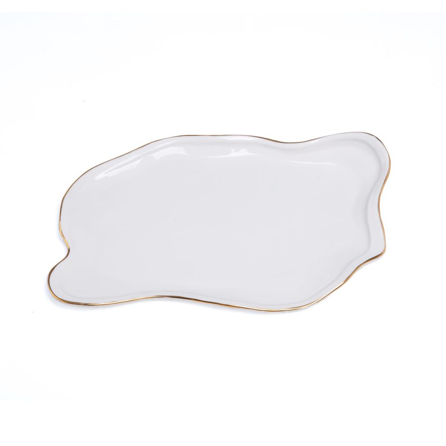 Plateau en porcelaine &