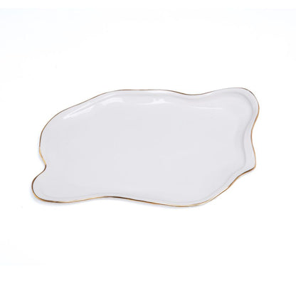 Plateau en porcelaine &
