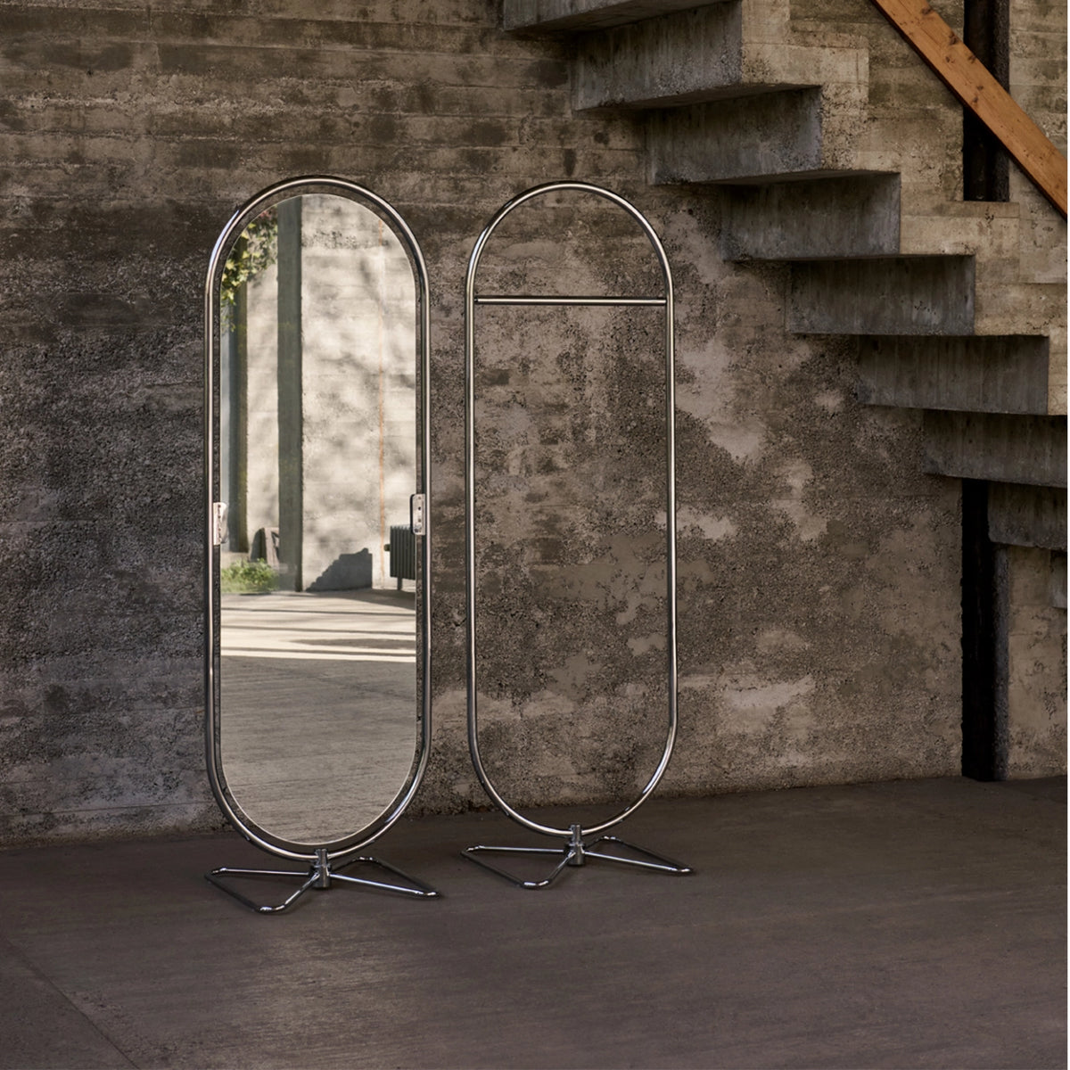 Portant System 1-2-3 Rack Chrome par Verpan Panton - Verpan-The Woods Gallery