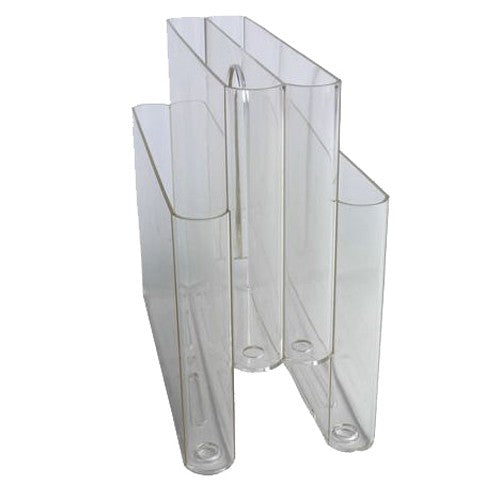 Porte Revues Magazine Holder - Kartell-Fumé-The Woods Gallery