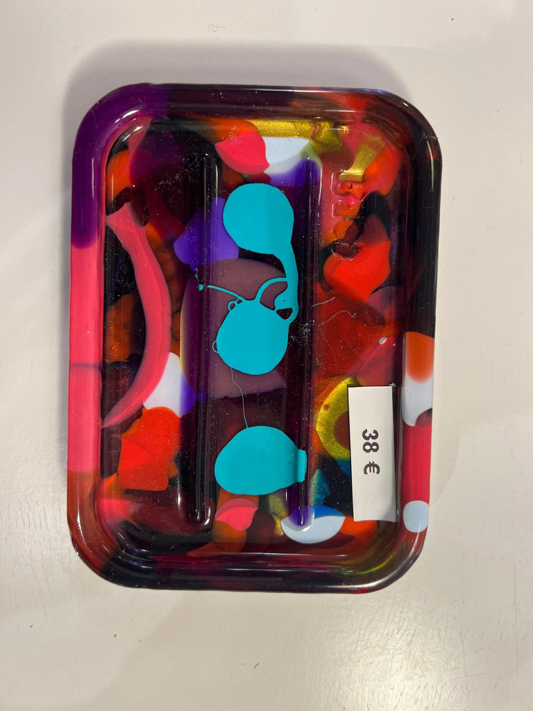 Porte Savon en résine rigide de Gaetano Pesce - Fish Design-Multicolore-The Woods Gallery