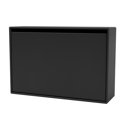 Porte-chaussure Hide par Peter J. Lassen, laque 05 Black, packshot Montana