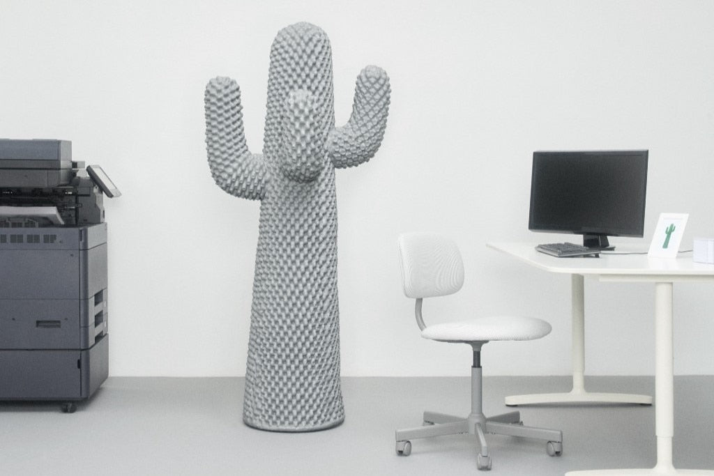 Porte manteau, sculpture Boring Cactus de Drocco / Mello - Gufram-The Woods Gallery