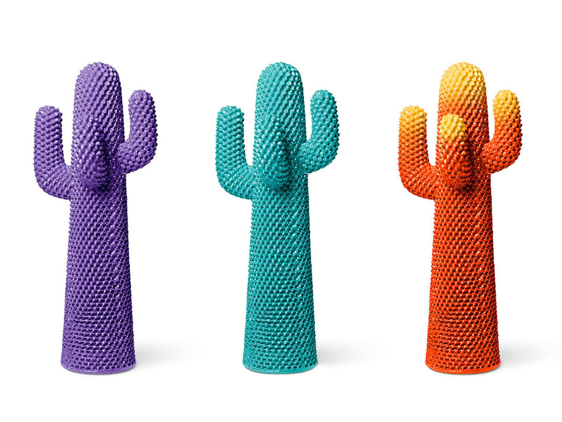 Porte manteau, sculpture Cactus Ultraviolet de Drocco &amp; Mello - Gufram-The Woods Gallery