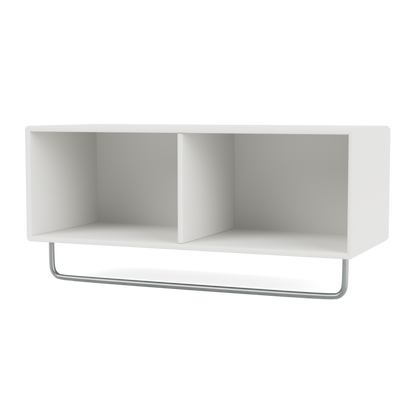 Porte-manteaux Coat par Peter J. Lassen, laque 01 White, suspendu au mur, packshot Montana