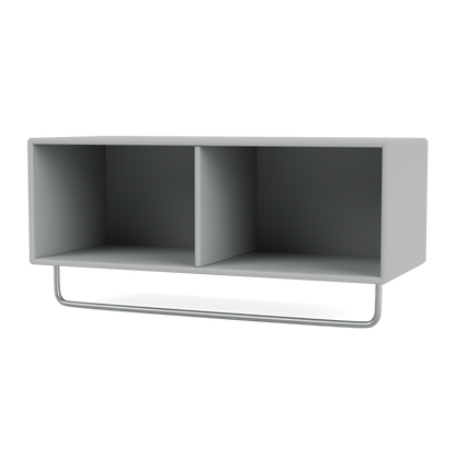 Porte-manteaux Coat par Peter J. Lassen, laque 02 Fjord, suspendu au mur, packshot Montana