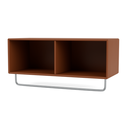 Porte-manteaux Coat par Peter J. Lassen, laque 146 Hazelnut, suspendu au mur, packshot Montana