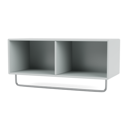 Porte-manteaux Coat par Peter J. Lassen, laque 156 Oyster, suspendu au mur, packshot Montana