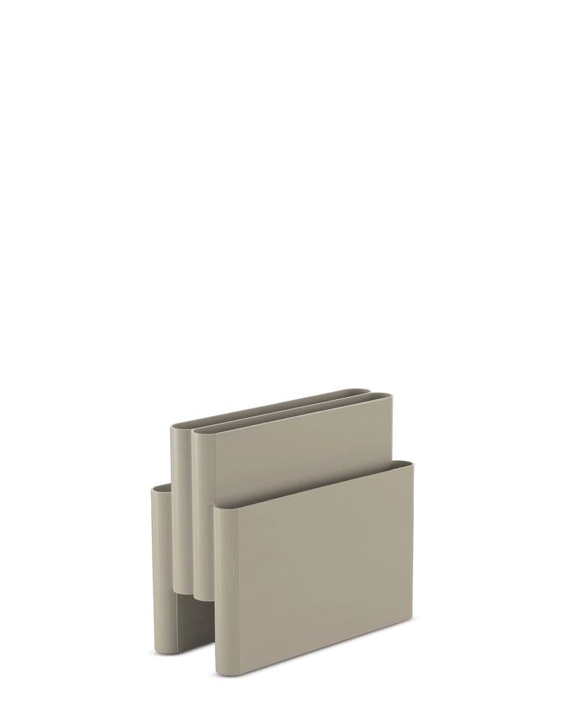 Porte-revues Magazine Holder de Giotto Stoppino - Kartell-Ambre-The Woods Gallery