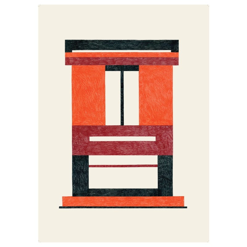 Poster Caldo de Nathalie du Pasquier - The Wrong Shop-Affiche seule-The Woods Gallery