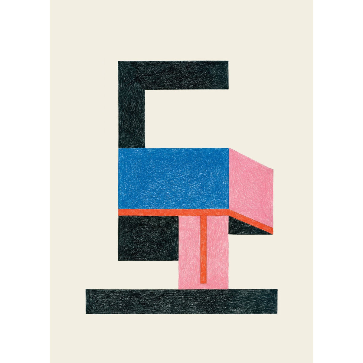 Poster Freddo de Nathalie du Pasquier - The Wrong Shop-Affiche seule-The Woods Gallery