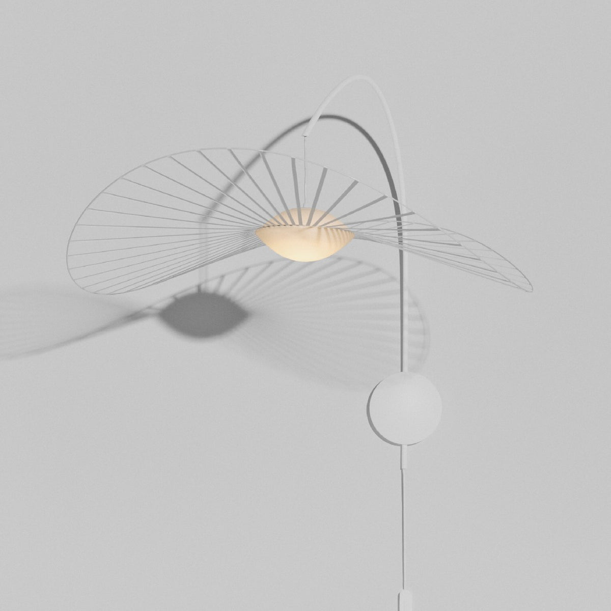 Potence Vertigo Nova de Constance Guisset - Petite Friture-Blanc, détail-The Woods Gallery