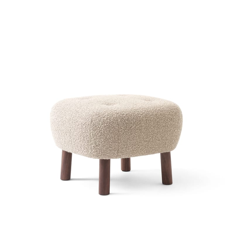 Pouf ATD1 en tissu beige - &Tradition-The Woods Gallery