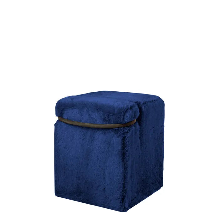 Pouf Blocco - Driade-Bleu-The Woods Gallery