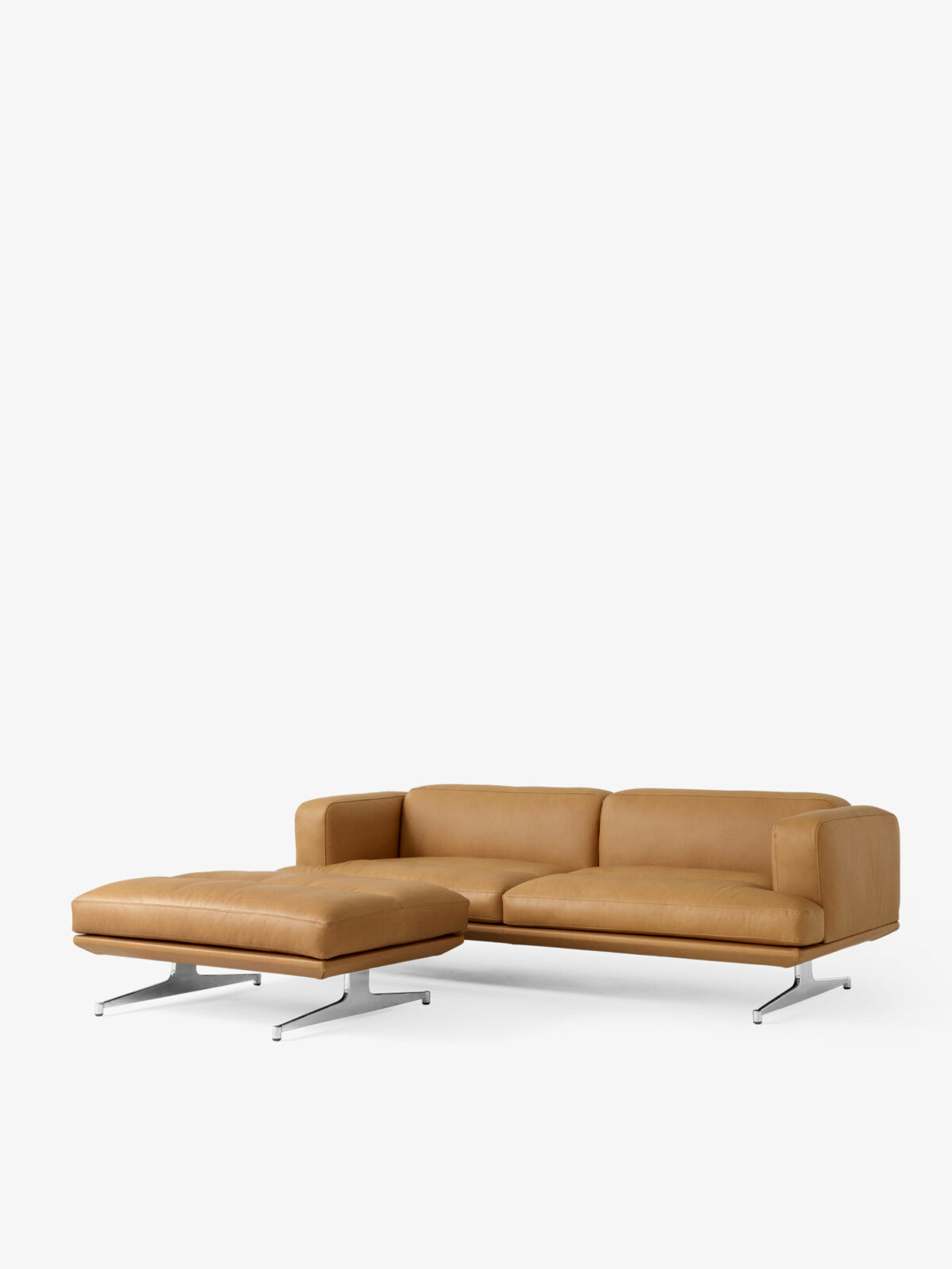 Pouf Invland AV32 par Anderssen &amp; Voll - &amp;Tradition-Cognac-The Woods Gallery