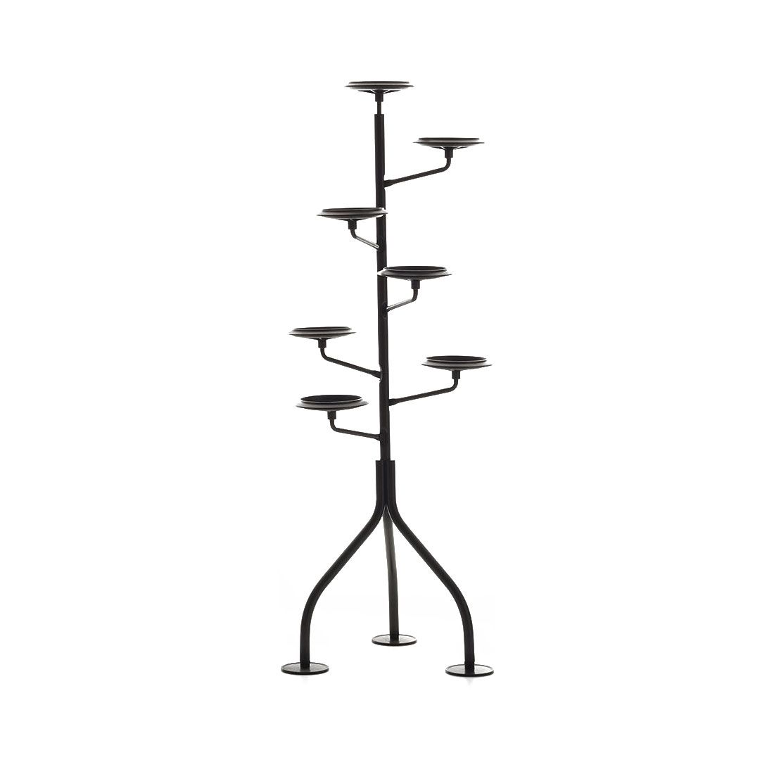 Rangement Albero jardinière par Achille Castiglioni - Zanotta-Noir-The Woods Gallery
