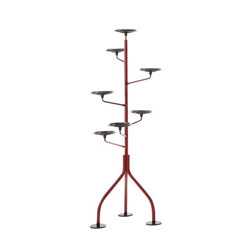 Rangement Albero jardinière par Achille Castiglioni - Zanotta-Rouge-The Woods Gallery