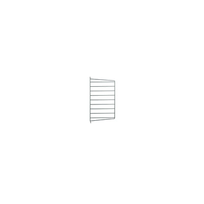 Montant mural en métal, String Furniture, coloris gris foncé, 50x30cm, A l&