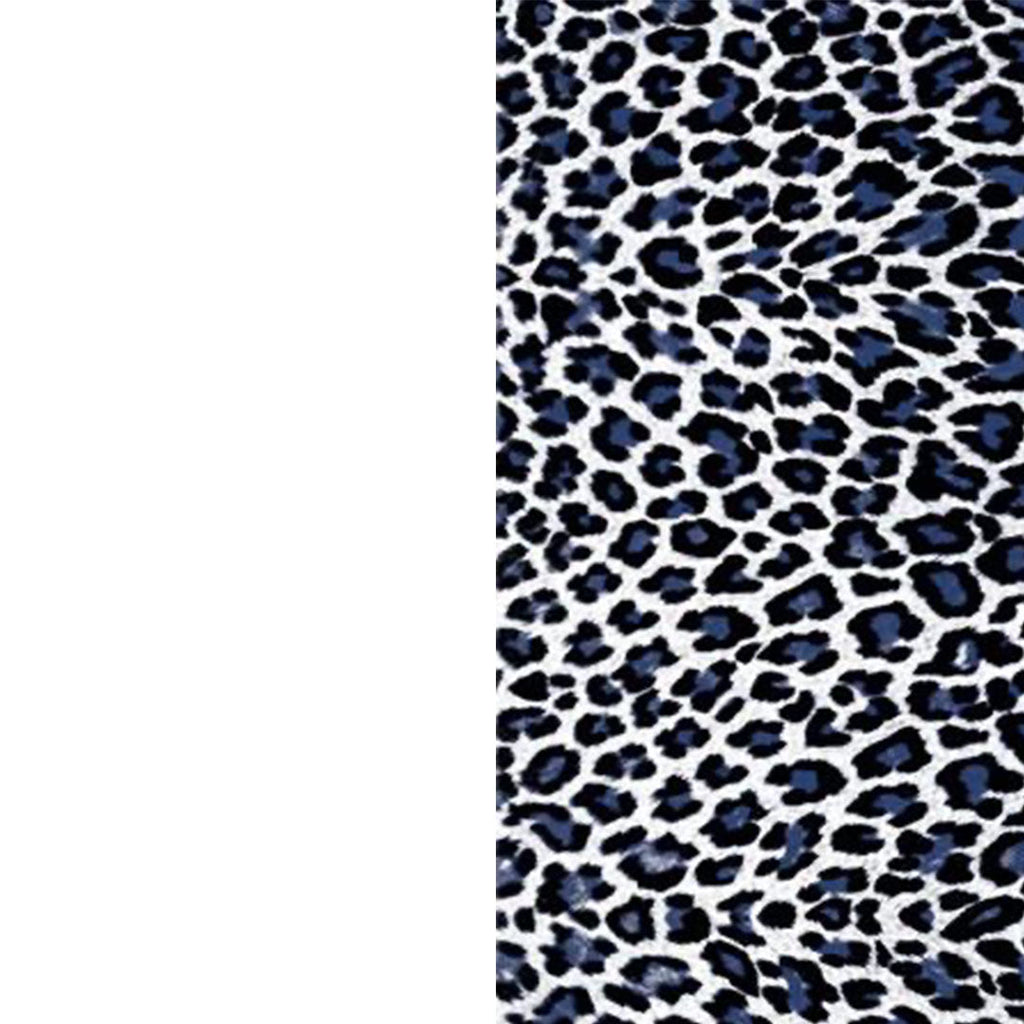 Safari Sofa de Archizoom - Poltronova-Blanc-Léopard Jaune-The Woods Gallery