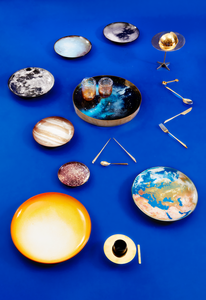 Plat Earth Europe Cosmic Diner de Diesel Living - Seletti-vue 2-The Woods Gallery