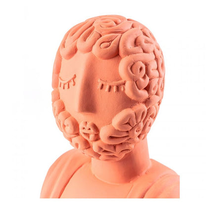 Sculpture Bust Man en terre cuite Magna Graecia de Antonio Aricò - Seletti-The Woods Gallery