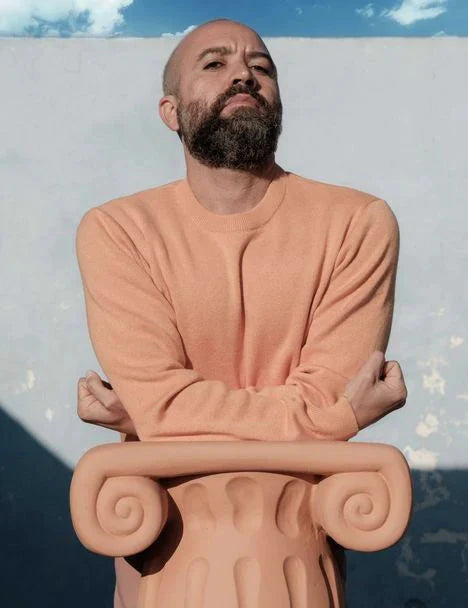 Sculpture Bust Man en terre cuite Magna Graecia de Antonio Aricò - Seletti-The Woods Gallery