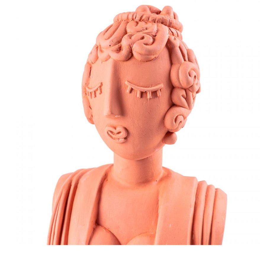 Sculpture Bust Poppea en terre cuite Magna Graecia de Antonio Aricò - Seletti-The Woods Gallery