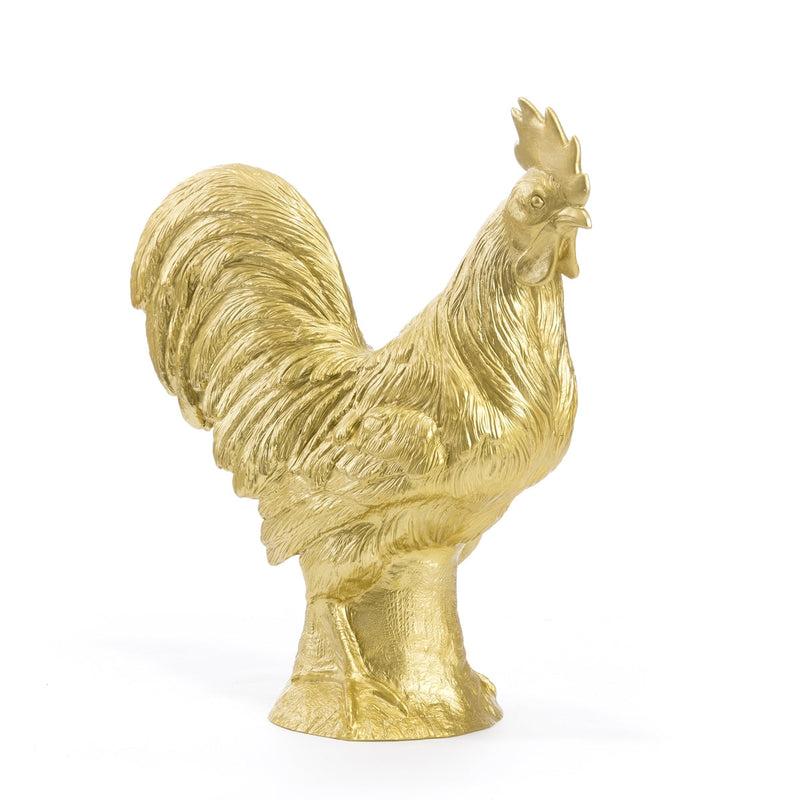 Sculpture Coq d'Ottmar Hörl-Rouge-Non signé-The Woods Gallery