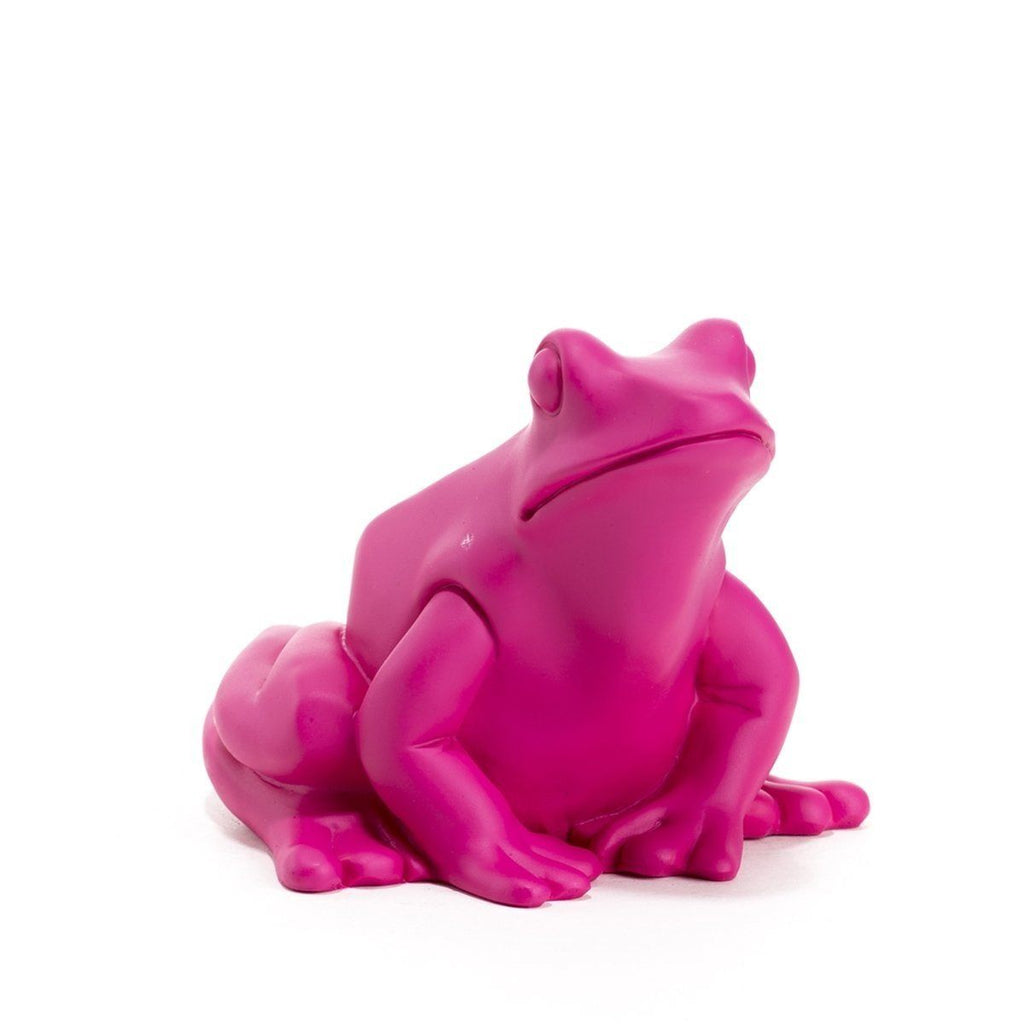 Sculpture Frog King de Ottmar Hörl - Grenouille-Bleu-Unsigned-The Woods Gallery