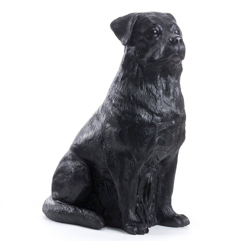 Sculpture Rottweiler Dog de Ottmar Hörl-Noir-Unsigned-The Woods Gallery