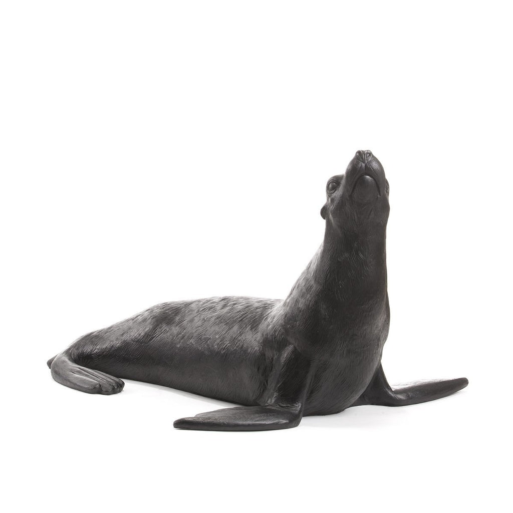 Sculpture Sea Lion de Ottmar Hörl - Otarie-Unsigned-The Woods Gallery