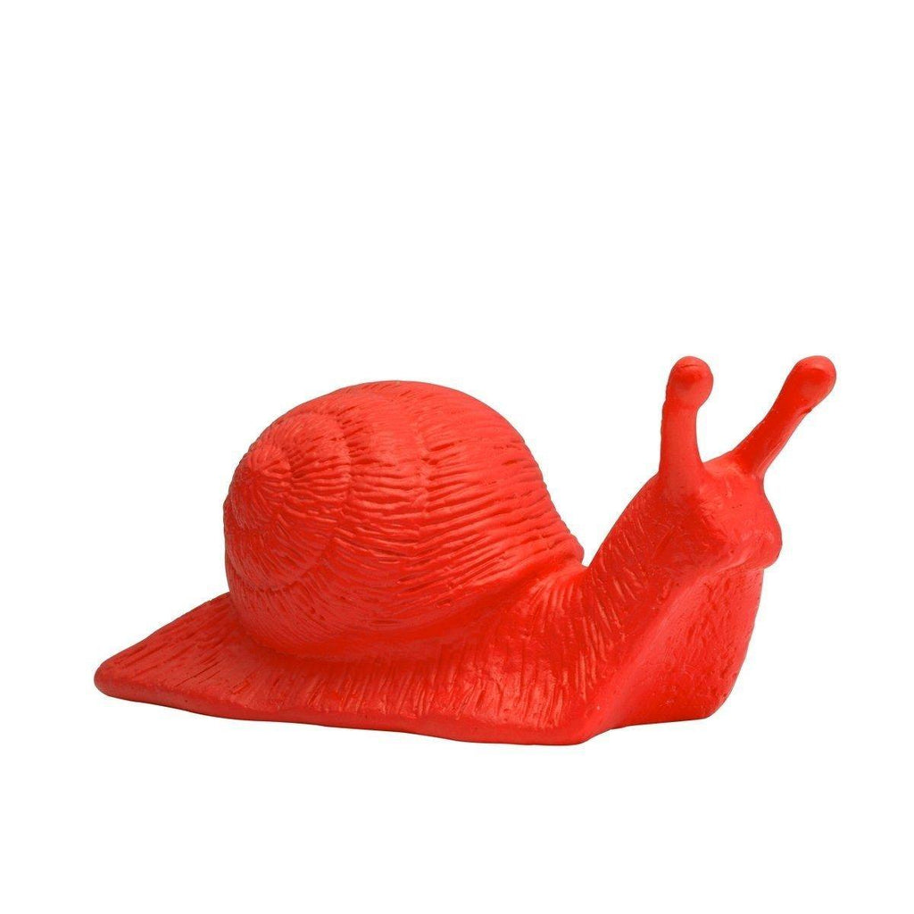 Sculpture Snail de Ottmar Hörl - Escargot-Blanc-Unsigned-The Woods Gallery