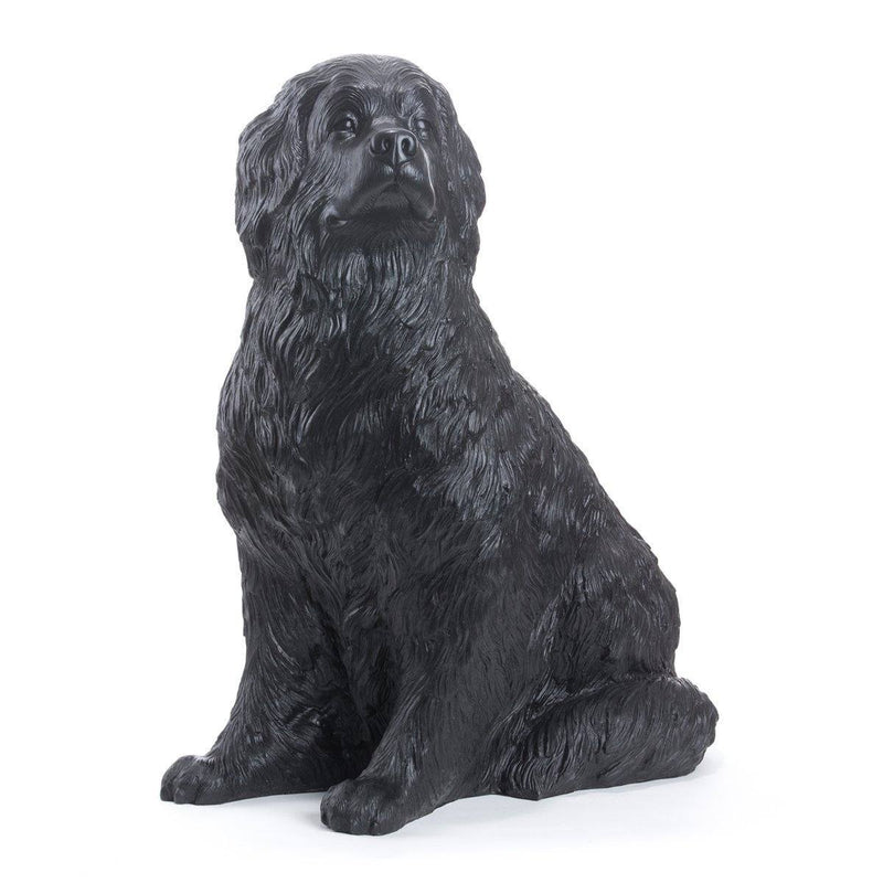 Sculpture Wagner’s Dog Russ de Ottmar Hörl-Noir-Unsigned-The Woods Gallery