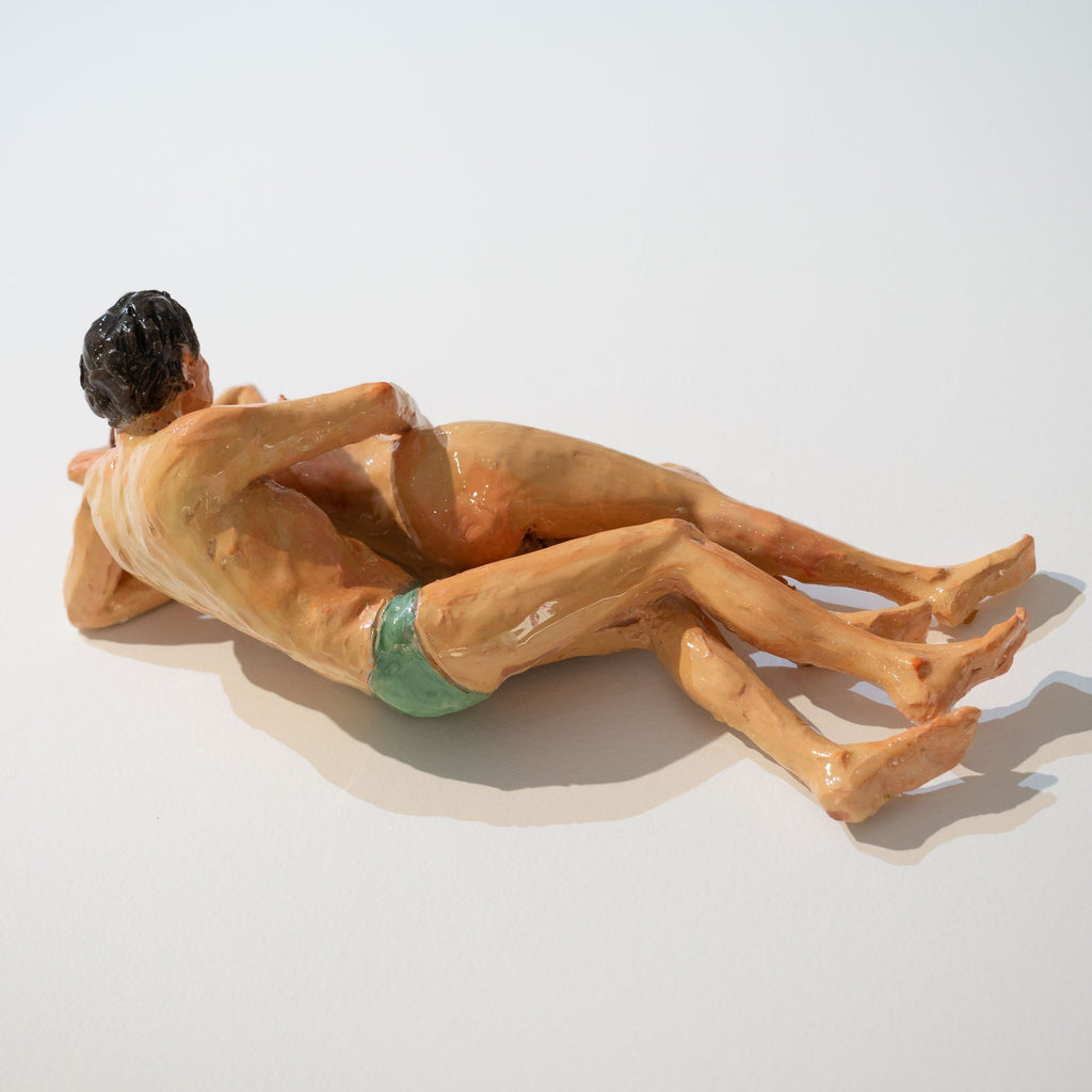 Sculpture en céramique "LOVE is a Verb" par Tatiana Brodatch, série limitée à 20 exemplaires, pièce unique-The Woods Gallery