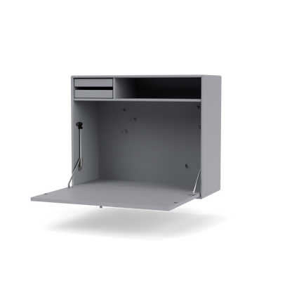 Secrétaire Modulable Studio par Peter J. Lassen, laque 100 Graphic, suspendu au mur, packshot Montana