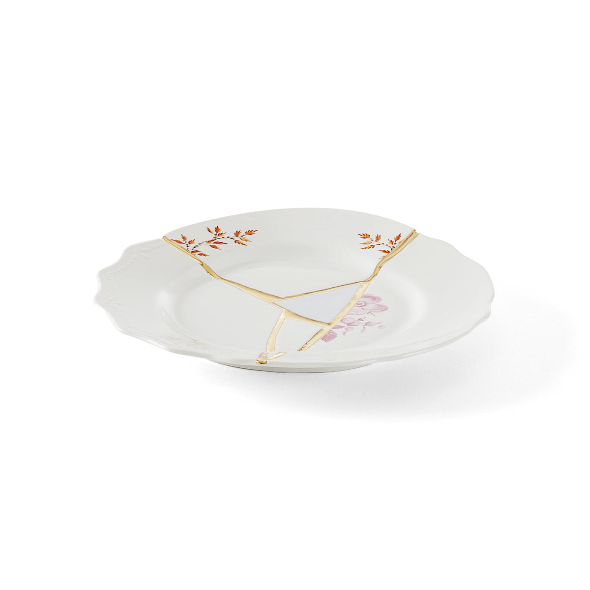 Assiette à dessert Kintsugi n°1 de Marcantonio - Seletti-vue 3-The Woods Gallery