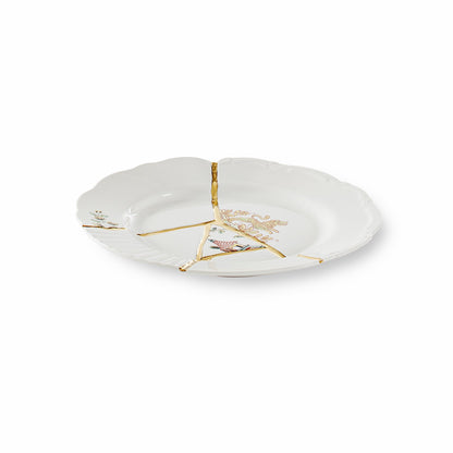Assiette à dessert Kintsugi n°2 de Marcantonio - Seletti-vue 2-The Woods Gallery