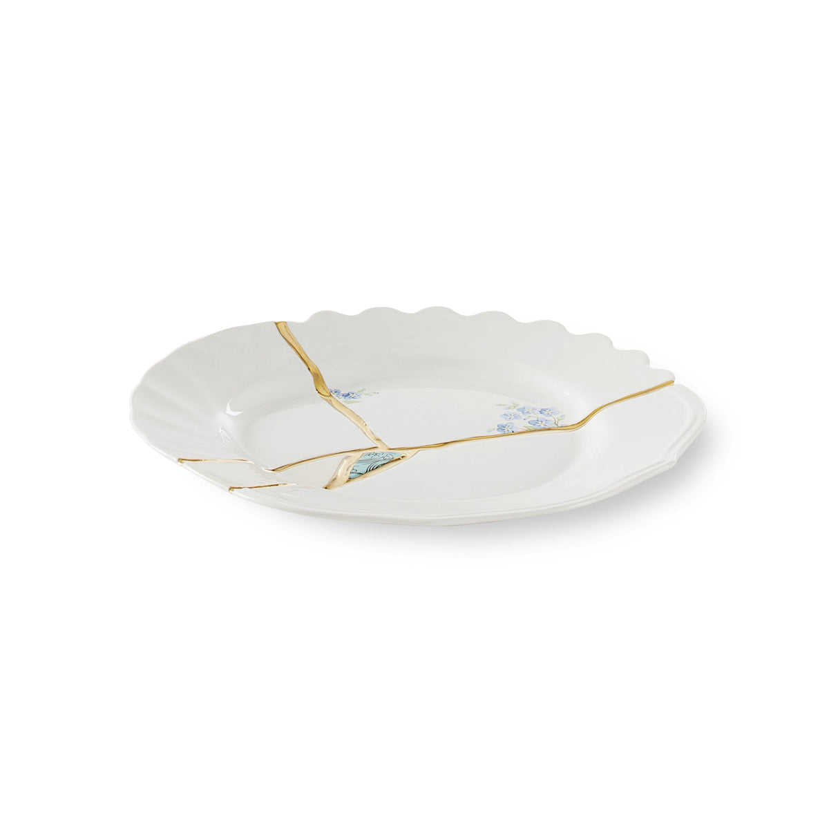 Assiette à dessert Kintsugi n°3 de Marcantonio - Seletti-vue 3-The Woods Gallery