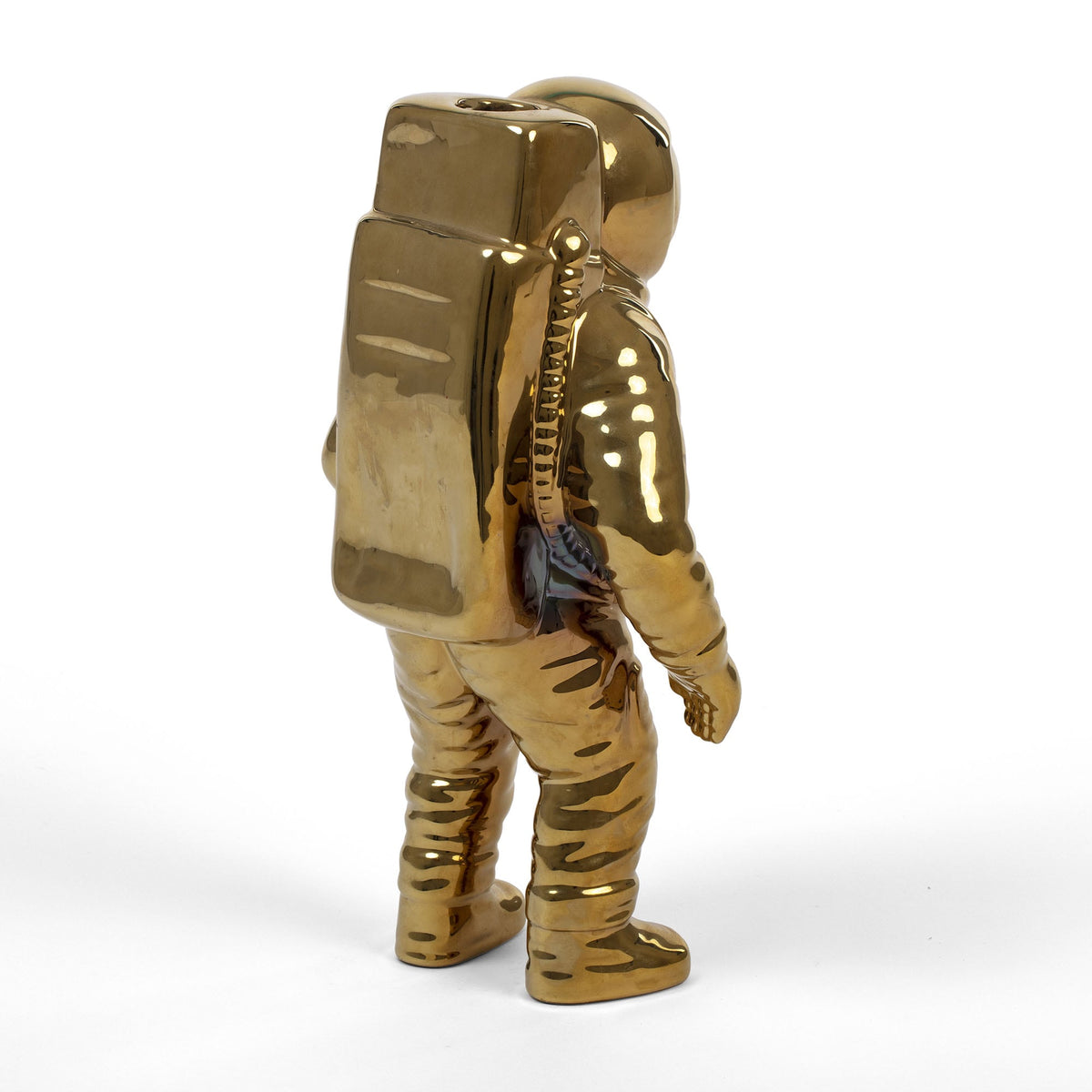 Vase Cosmic Diner Starman Gold de Diesel Living - Seletti-vue 8-The Woods Gallery