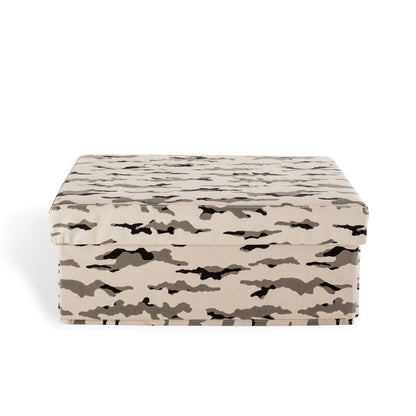Boîte pliable Soft Box de Diesel Living - Seletti-boîte vue de dessus, motif camouflage-Seletti